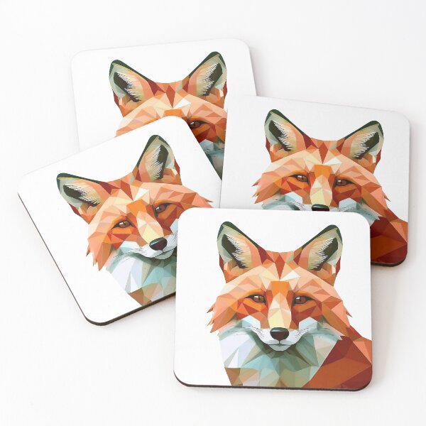 Item preview, Geometric Fox Portrait Illustration  designed and sold by Adam Regester.