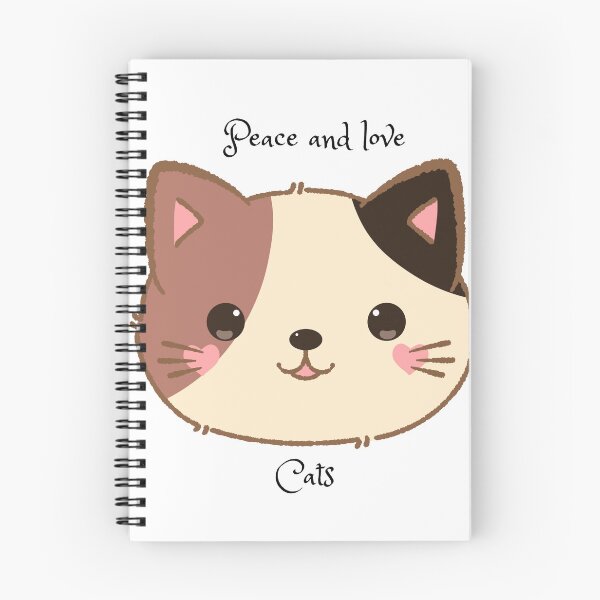 Item preview, Peace and love cats designed and sold by Eugenie974.