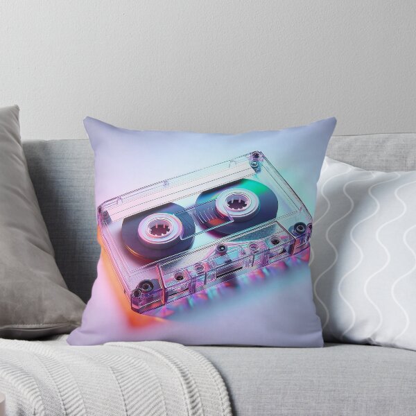 Item preview, Transparent Vintage Retro Cassette with Colorful Background designed and sold by GVibezPadel.