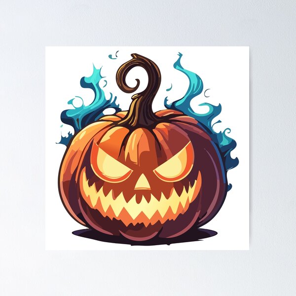 Item preview, Glowing Halloween Pumpkin of Shadows designed and sold by ibizau.