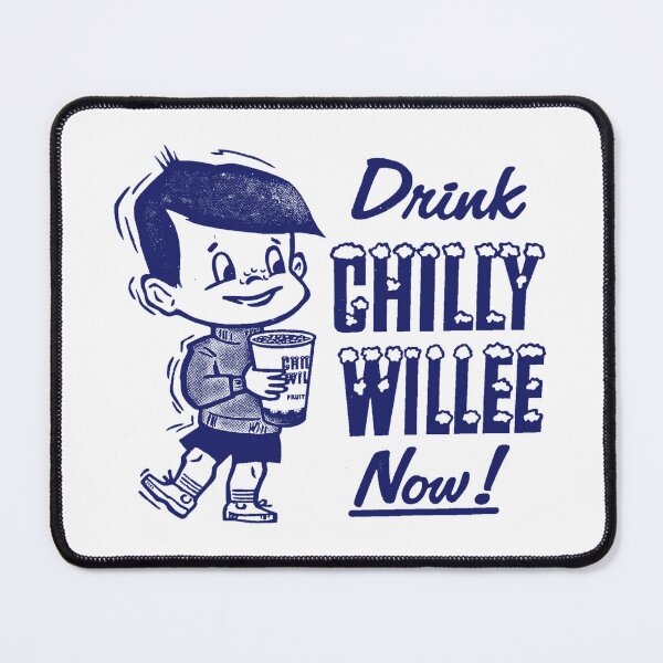 Item preview, Drink Chilly Willy Now! Vintage Gas Station Sign designed and sold by Cuttintees.