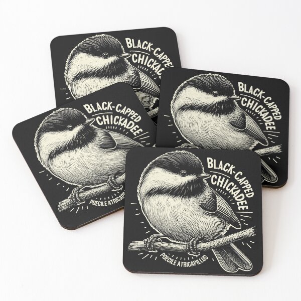 Item preview, Black-Capped Chickadee 3B designed and sold by theAVIARY7.
