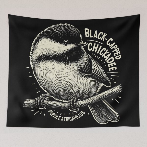 Item preview, Black-Capped Chickadee 3B designed and sold by theAVIARY7.