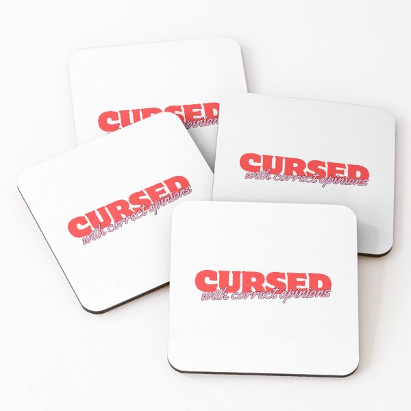 Item preview, Cursed With Correct Opinions version 2 designed and sold by well0kthen.