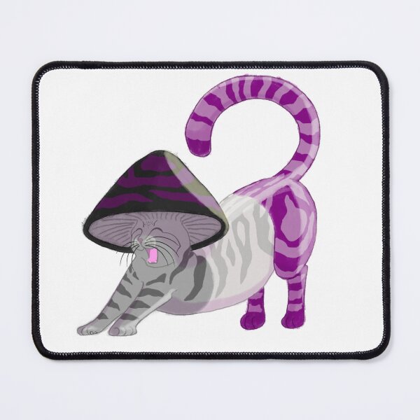 Item preview, Asexual Demisexual Pride Catshroom designed and sold by OrioArtist.