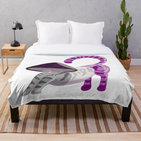 Item preview, Asexual Demisexual Pride Catshroom designed and sold by OrioArtist.