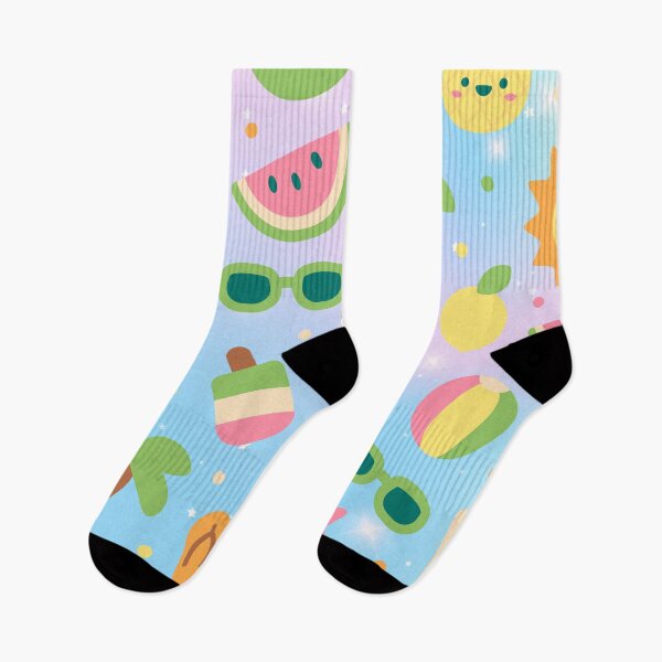 Item preview, Cute Kawaii Summer Pattern designed and sold by Tammy Marie Russell.