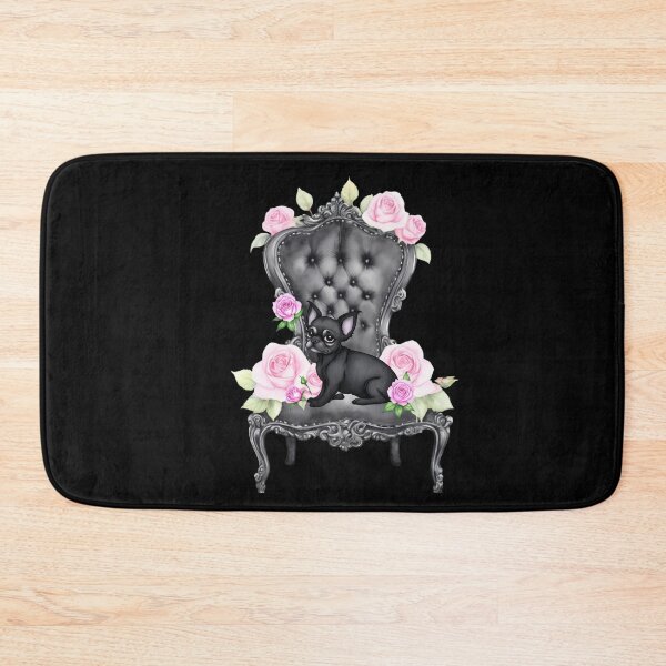 Item preview, Cute dog and pink roses. designed and sold by JAGA-ALIME.