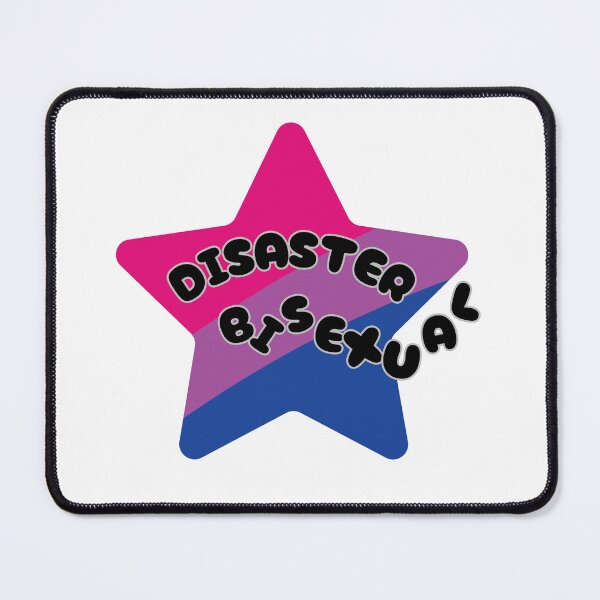 Item preview, Disaster Bisexual Star designed and sold by EmceeFrodis.