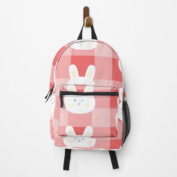 Item preview, Cute Kawaii Bunny Checker Pattern designed and sold by Tammy Marie Russell.