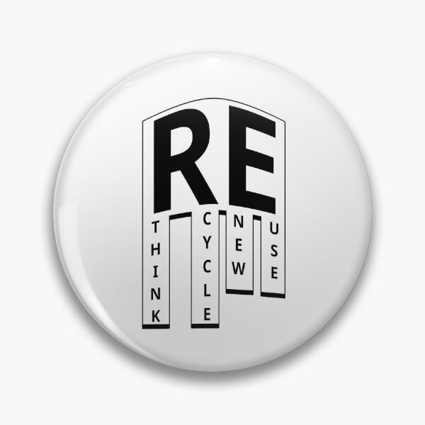 Item preview, Rethink, Recycle, Renew, Reuse designed and sold by ArtsyExplorer.