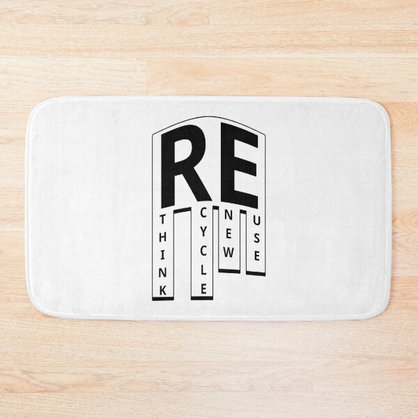 Item preview, Rethink, Recycle, Renew, Reuse designed and sold by ArtsyExplorer.