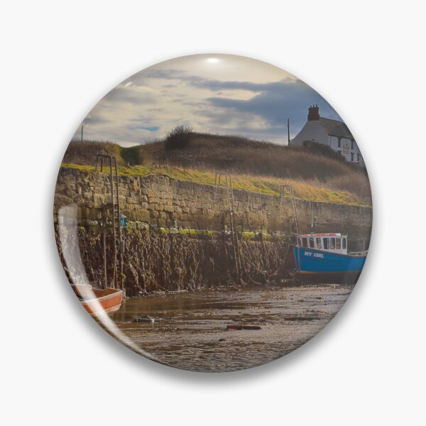 Item preview, Seaton Sluice Harbour  at Low Tide designed and sold by Violaman.