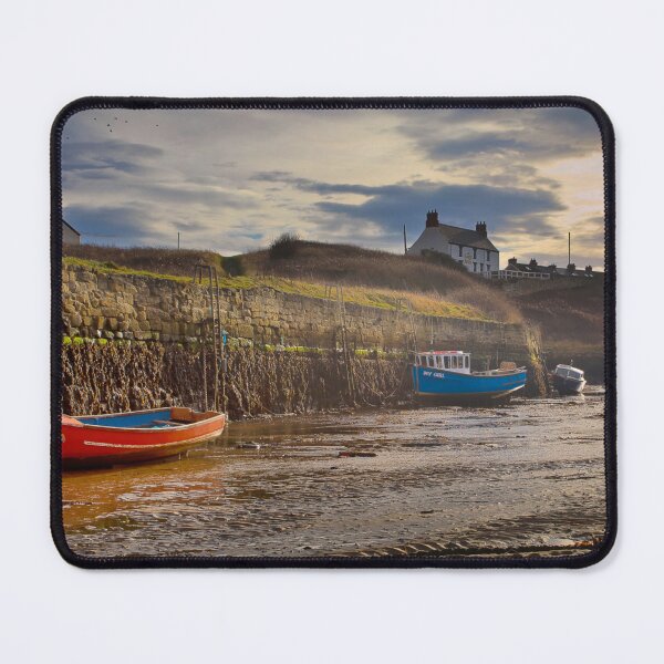 Item preview, Seaton Sluice Harbour  at Low Tide designed and sold by Violaman.