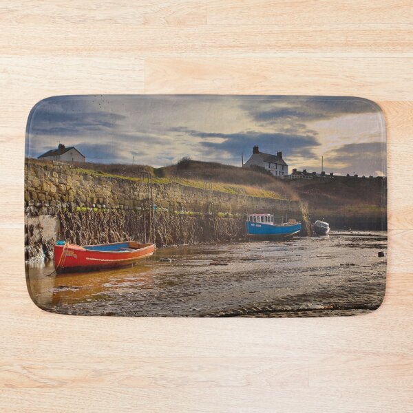 Item preview, Seaton Sluice Harbour  at Low Tide designed and sold by Violaman.