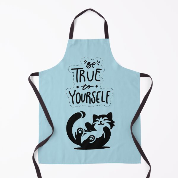 Item preview, Be True to Yourself - Motivational Cat designed and sold by GoblinBoutique.