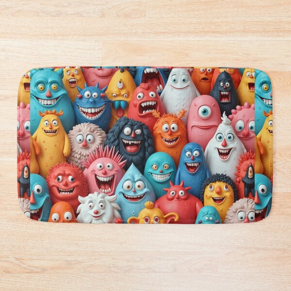 Item preview, INTERESTING WACKY COLORFUL CREATURES MONSTER ART #10 designed and sold by Arts4U.