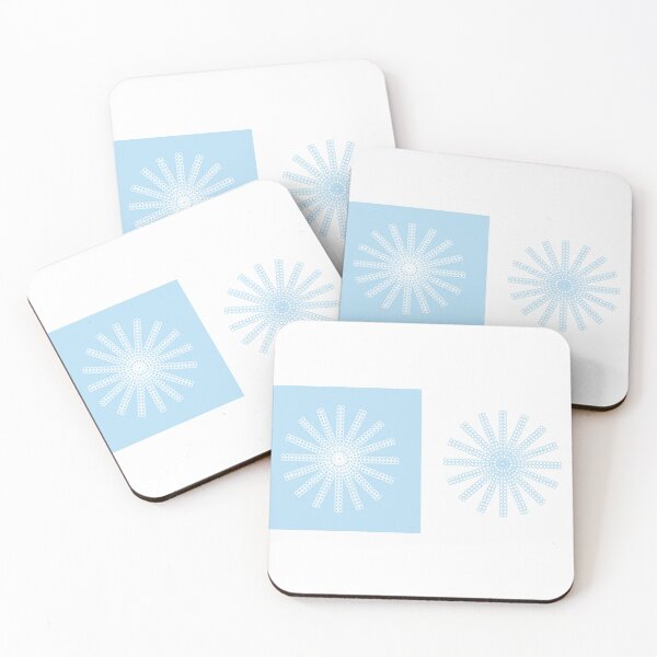 Item preview, Snowflakes of Symmetry in Motion: A Balanced Circle Design for Everyday Elegance 2, Unique designed and sold by villacreativa.