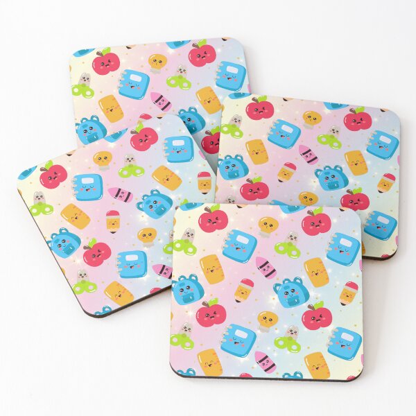 Item preview, Cute Kawaii Back To School Pattern designed and sold by Tammy Marie Russell.