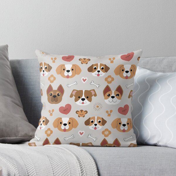 Item preview, Puppy Love : Adorable Canine Pattern designed and sold by Haji  Kamora.