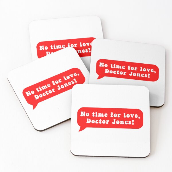 Item preview, No time for love, Doctor Jones! designed and sold by CharmStudio.