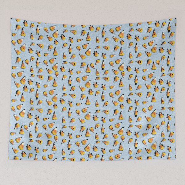 Item preview, Halloween candy corn designed and sold by ShwethaSSK.