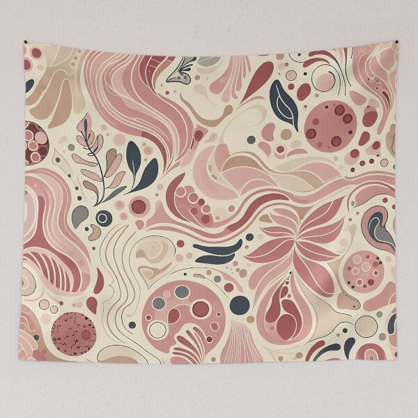 Item preview, Swirls of nature pattern designed and sold by Haji  Kamora.