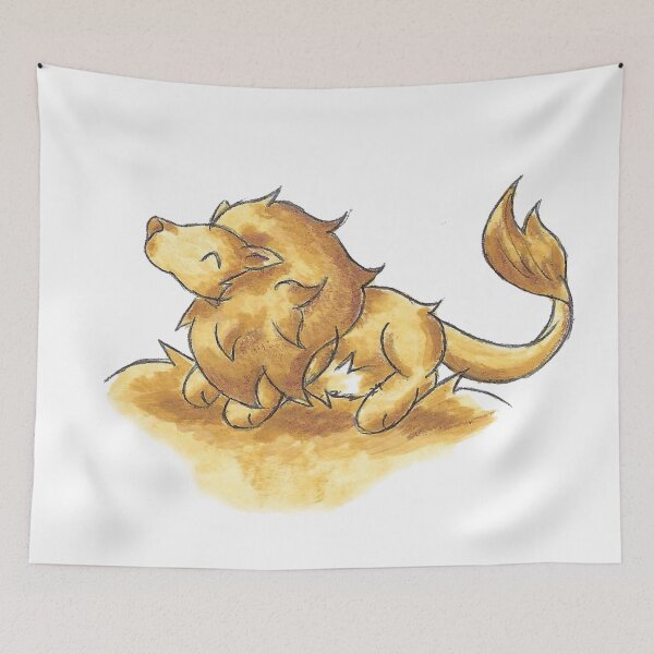 Item preview, Golden Brown Lion designed and sold by KOKeefeArt.