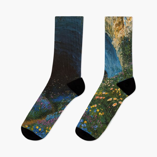 Item preview, Enchanting Floral Path to Mysterious Cave designed and sold by regnumsaturni.