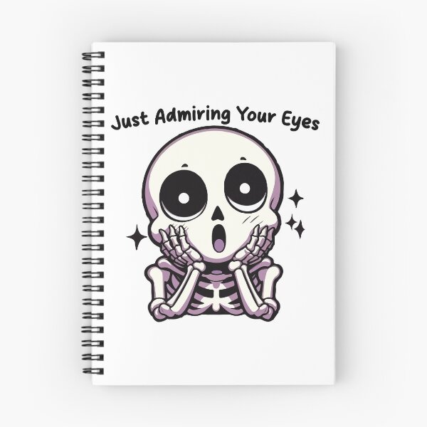 Item preview, Cute Skeleton Admiring Your Eyes designed and sold by -DEEWOLF-.