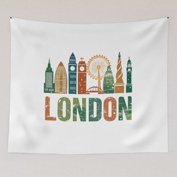 Item preview, The Charm of London: Inspired by Its Streets Design designed and sold by Colorful-Garden.