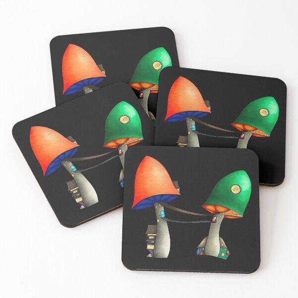 Item preview, Mushroom Neighbors designed and sold by lezell.