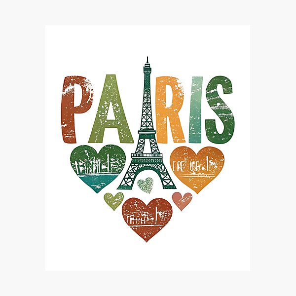 Item preview,  The Charm of Paris: The Romance of the Legendary City designed and sold by Colorful-Garden.