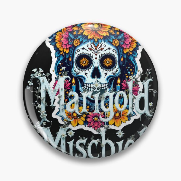 Item preview, T-Shirt Design Trending: MARIGOLD MISCHIEF designed and sold by ForeverPrintsOK.