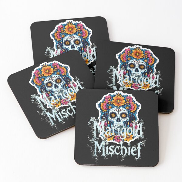 Item preview, T-Shirt Design Trending: MARIGOLD MISCHIEF designed and sold by ForeverPrintsOK.