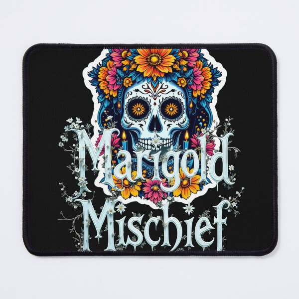 Item preview, T-Shirt Design Trending: MARIGOLD MISCHIEF designed and sold by ForeverPrintsOK.