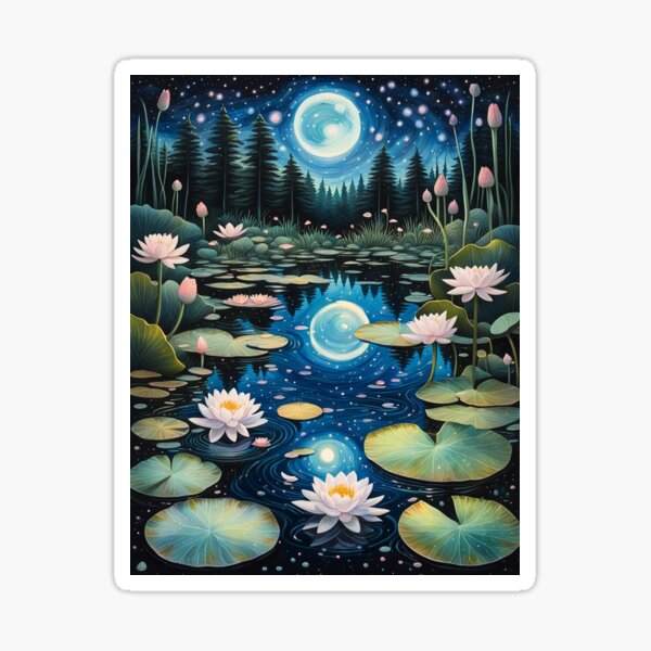 Item preview, luminescent river forest no.3 designed and sold by violetheavensky.