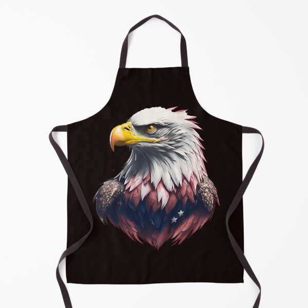 Item preview, 4th of July portrait of an eagle against the background of the flag designed and sold by jkrphoto.