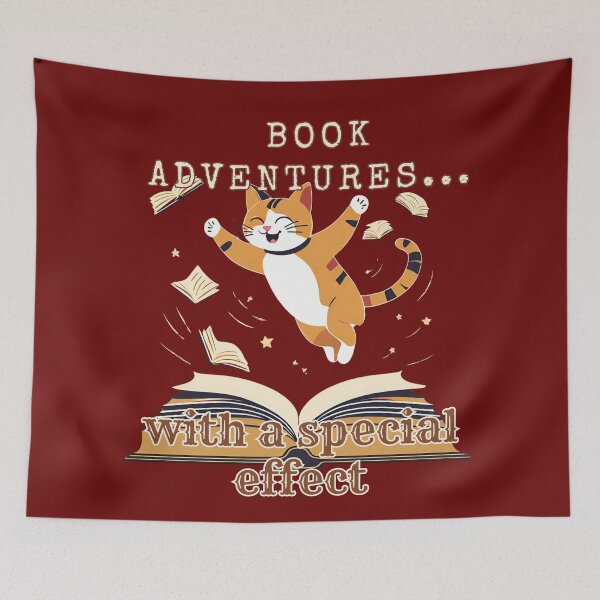 Item preview, Cat Animals Book Nature Book Adventures designed and sold by Design_Your_Day.