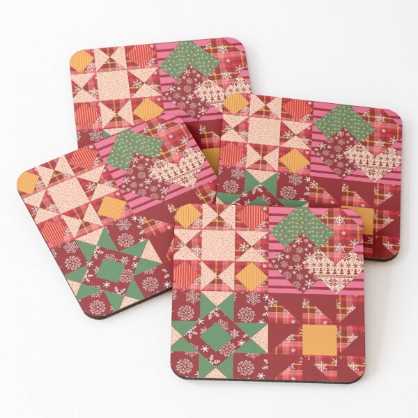 Item preview, Christmas Quilt Blocks designed and sold by 19thAmendment.