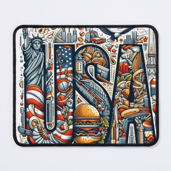 Item preview, American landmarks designed and sold by Salah Naamani.