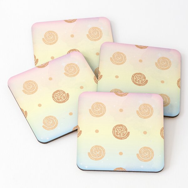 Item preview, Cute Kawaii Cinnamon Rolls Pattern designed and sold by Tammy Marie Russell.