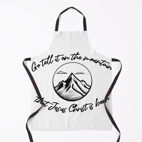 Item preview, Go Tell It On The Mountain That Jesus Christ Is Born designed and sold by SwanAndStone.