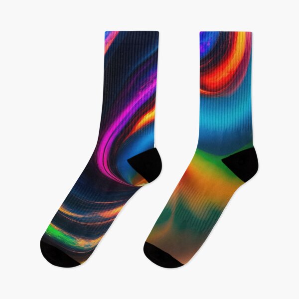 Item preview, Vivid Cosmic Waves in Motion designed and sold by ArtComixHaven.