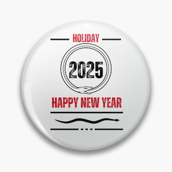 Item preview, Happy New Year 2025 designed and sold by Olha Volokhova.