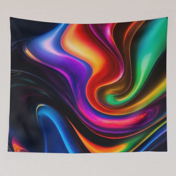 Item preview, Luminous Streams of Liquid Colour Motion designed and sold by ArtComixHaven.