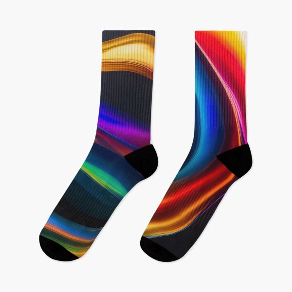 Item preview, Radiant Streamers of Colourful Light Flow designed and sold by ArtComixHaven.