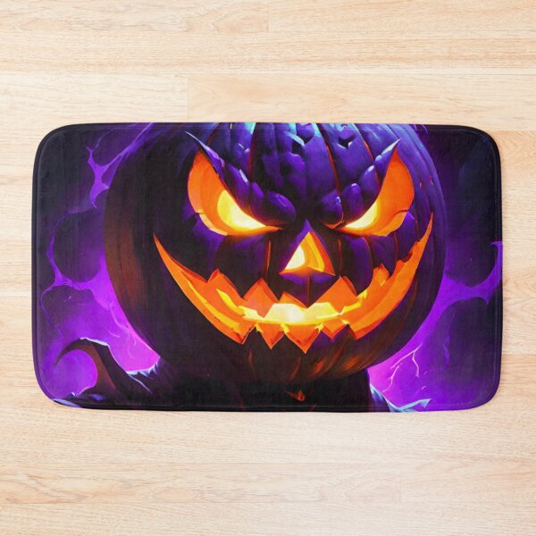 Item preview, Dark and Evil Pumpkin: Halloween Glow designed and sold by GrizzlyCollective.
