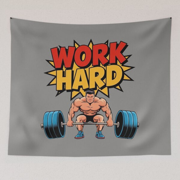 Item preview, Work Hard designed and sold by Myra365Art.