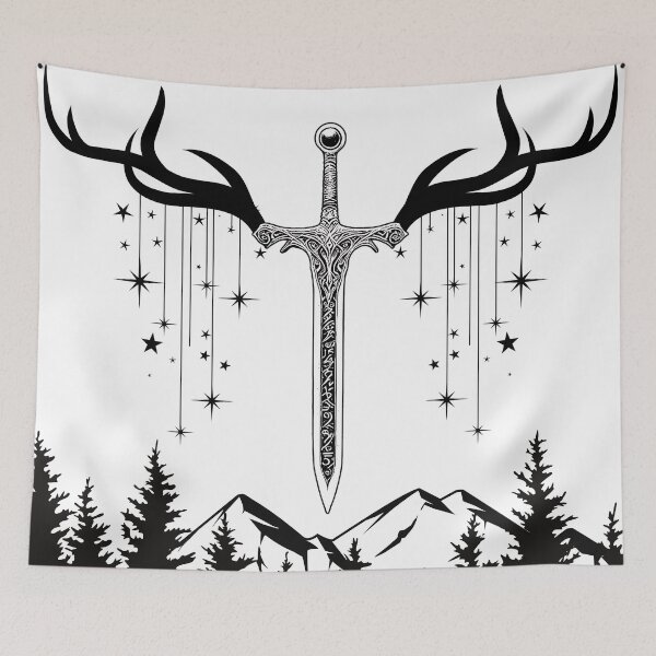 Item preview, Throne of Glass Goldryn Sword designed and sold by Pines & Starlight.